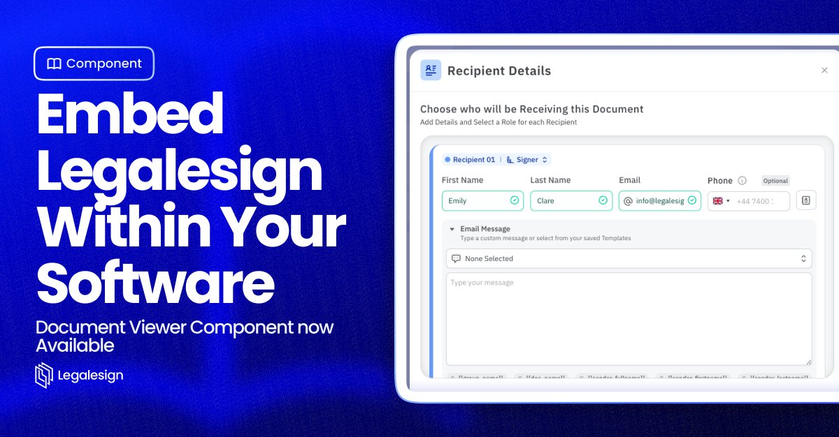Legalesign eSignature tweet media