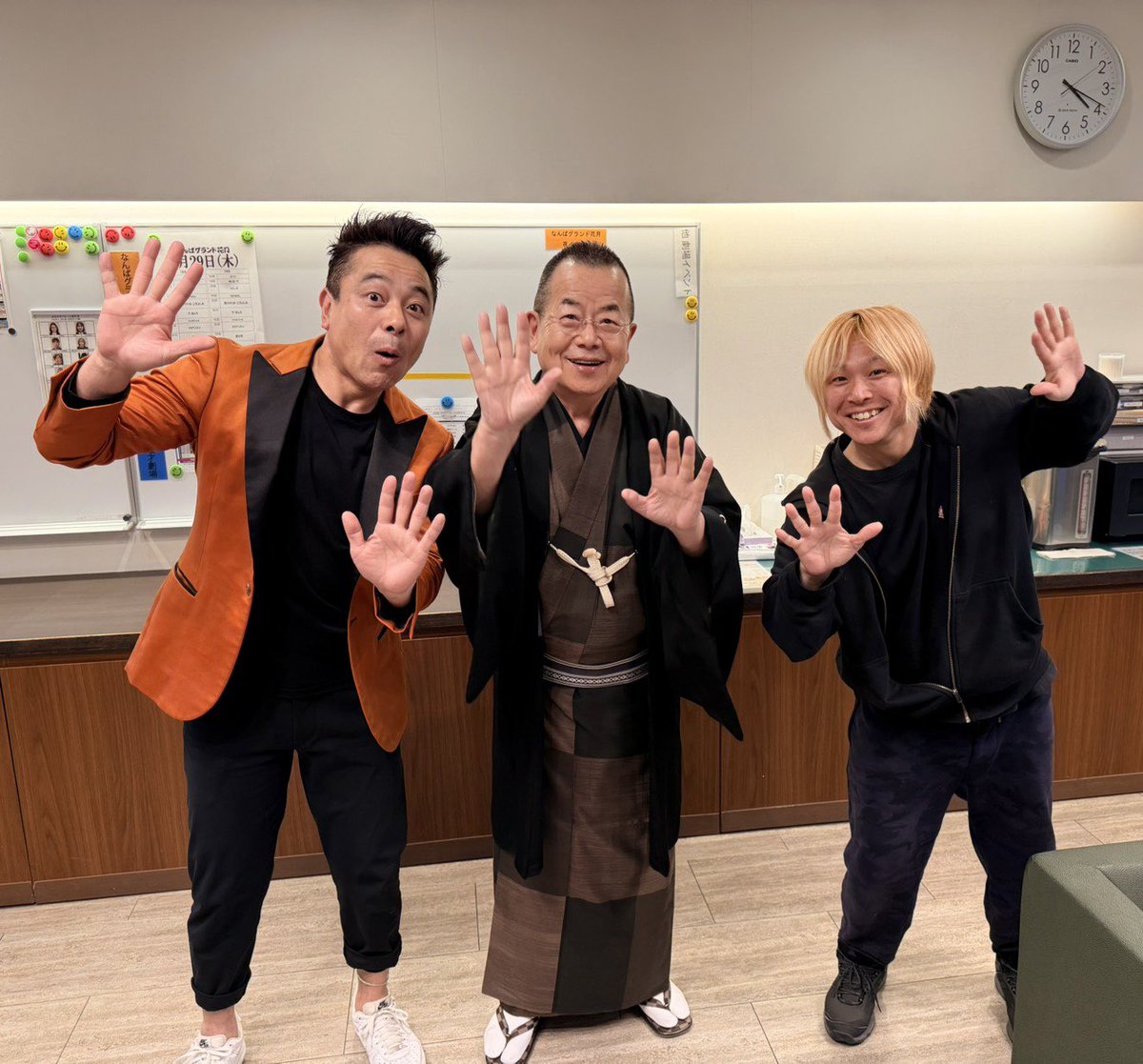 本日のGABEZはなんばグランド花月2日目！ 寄席でご一緒させていただき