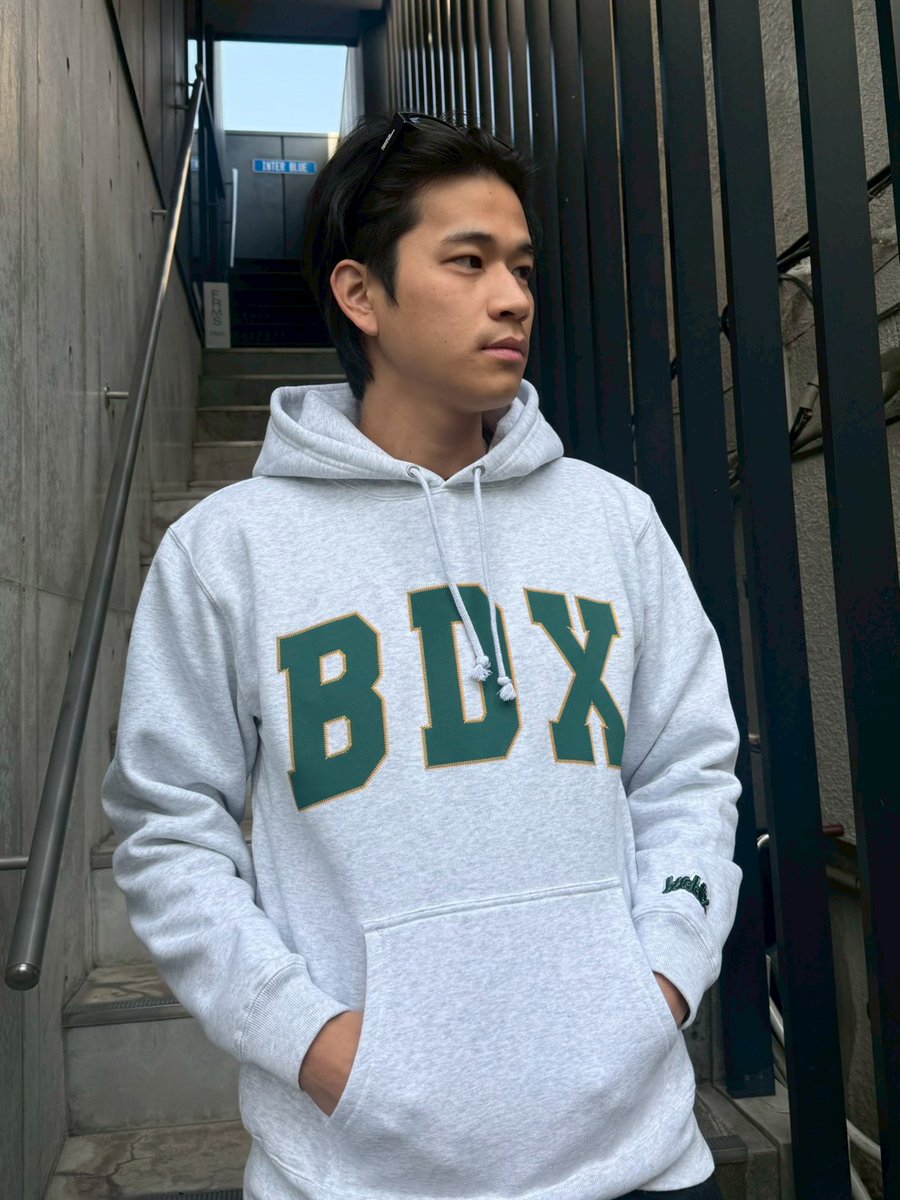 buddix】 □ITEM LINE-UP BDX Logo Hoodie PRICE：¥16,500 tax-in