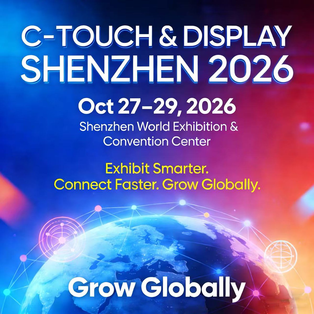 C-TOUCH & DISPLAY SHENZHEN 2026 tweet media