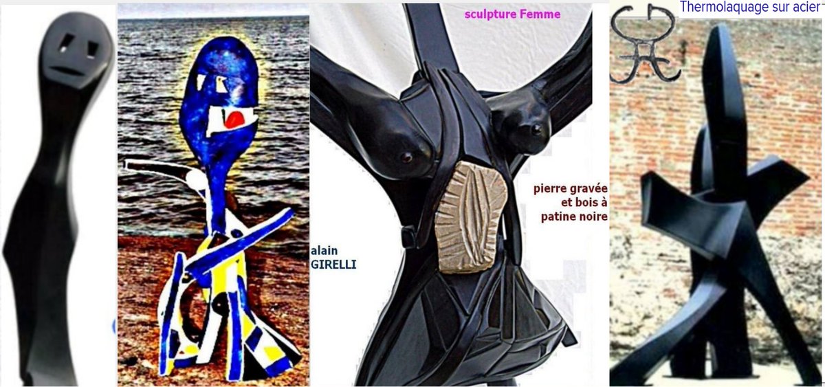 GirelliAlain's tweet photo. #Cotedazurfrance  Bienvenue sur la galerie d'art digitale d' #AlainGirelli, sculpteur, peintre et performeur. https://t.co/cntfbPUQ1O ma sculpture Rassemblage-géométrique a été peinte gris métal au four carrosserie https://t.co/1ls1xfVfhy ◀️ https://t.co/n4X67VDieX
