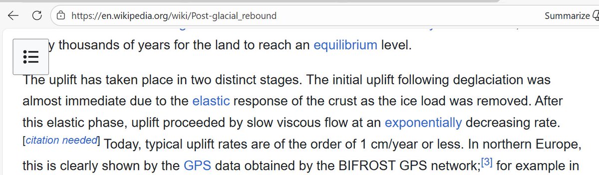 Magnetic poles will repel water. If the magnetic field of Earth goes through a cycle, strong, weakeining, reset, it would have "land elevation" for thousands of years, but slower and slower, as magnetic field weakened fast first. Then at the reset, a rapid repulsion effect at