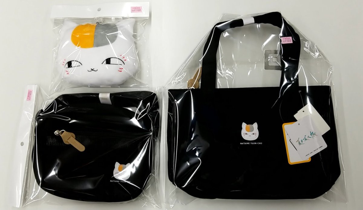 入荷情報】 『#夏目友人帳』 ・スクエア型ショルダーバッグ ・トート