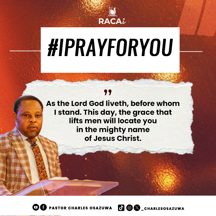 _charlesosazuwa's tweet photo. #IPRAYFORYOU
As the Lord God liveth, before whom I stand. This day, the grace that lifts men will locate you in the mighty name of Jesus Christ. https://t.co/GsD07PPri4