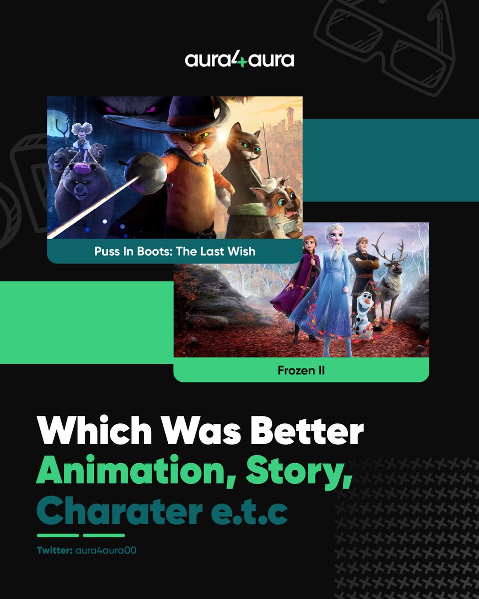 aura4aura00's tweet photo. Settle this argument for us.... Which is the best?

One is praised for redefining animation.
The other is credited for taking the biggest creative risks.

What do you think? Which one left more of an impression on you? https://t.co/cERsOd0epB