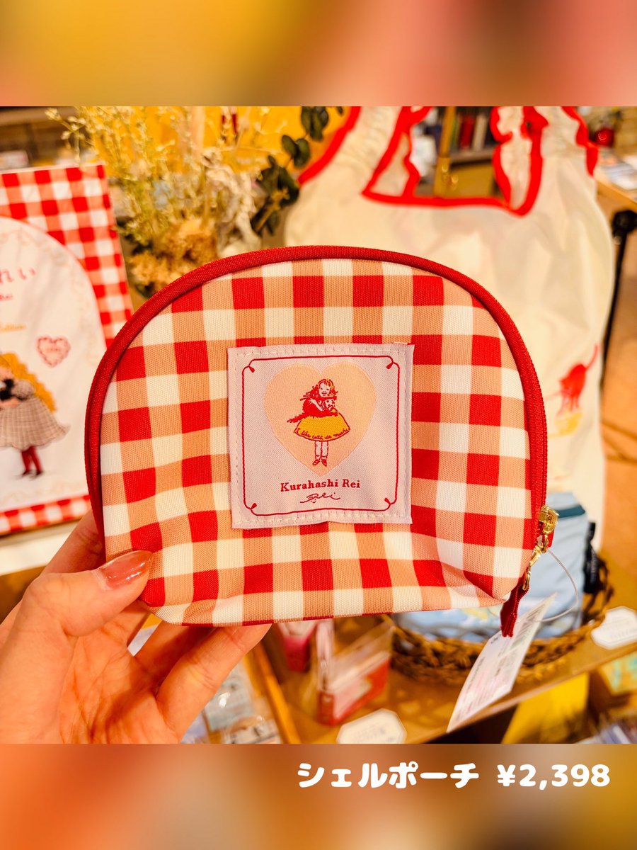 地下フロアに #くらはしれい さんの新商品が入荷しました🙌 ギンガム