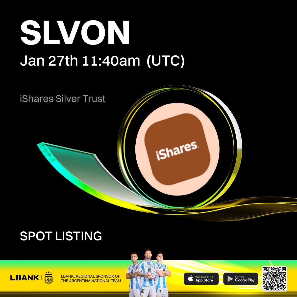LBank expands its listings with SLVON and PIGEON now available. From silver exposure to community driven projects, traders have new options.

#LBankAngel #LBank10Years