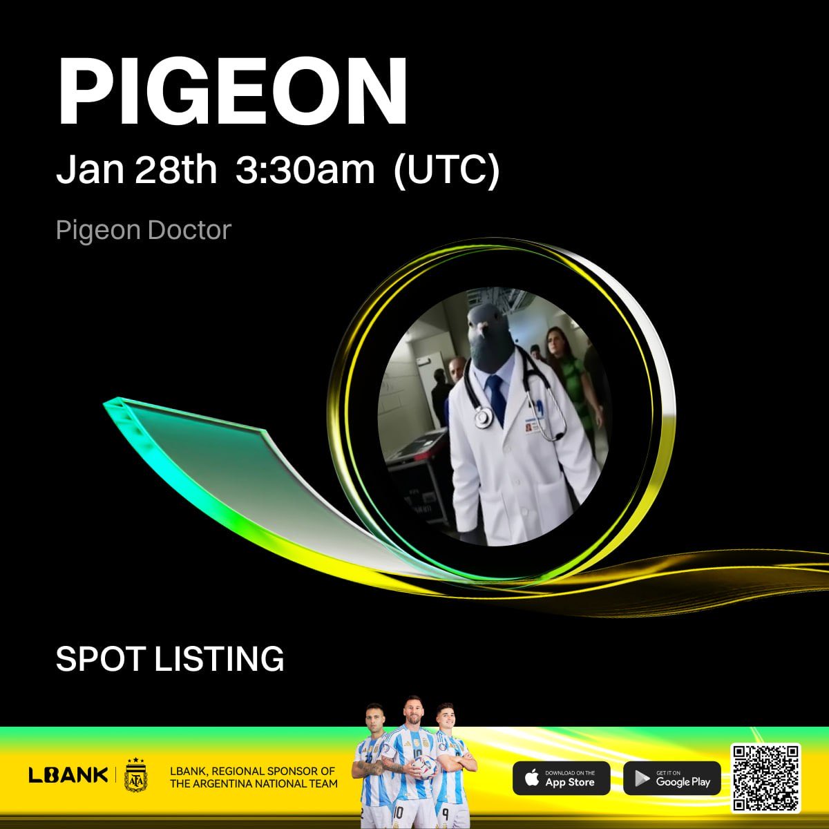 LBank adds SLVON and PIGEON to its growing lineup of listings, offering traders fresh spot market choices.

#LBank10Years #LBankAngel
