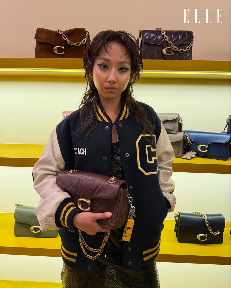 ELLEThailand's tweet photo. เก๋ไม่ไหว! MILLI ที่มาร่วมเฉลิมฉลองงานเปิดตัว Coach Tabby Shop แห่งแรกของประเทศไทย ณ Emquartier

#ELLEThailand
#CoachNY #MILLI https://t.co/fg02FDAgJd