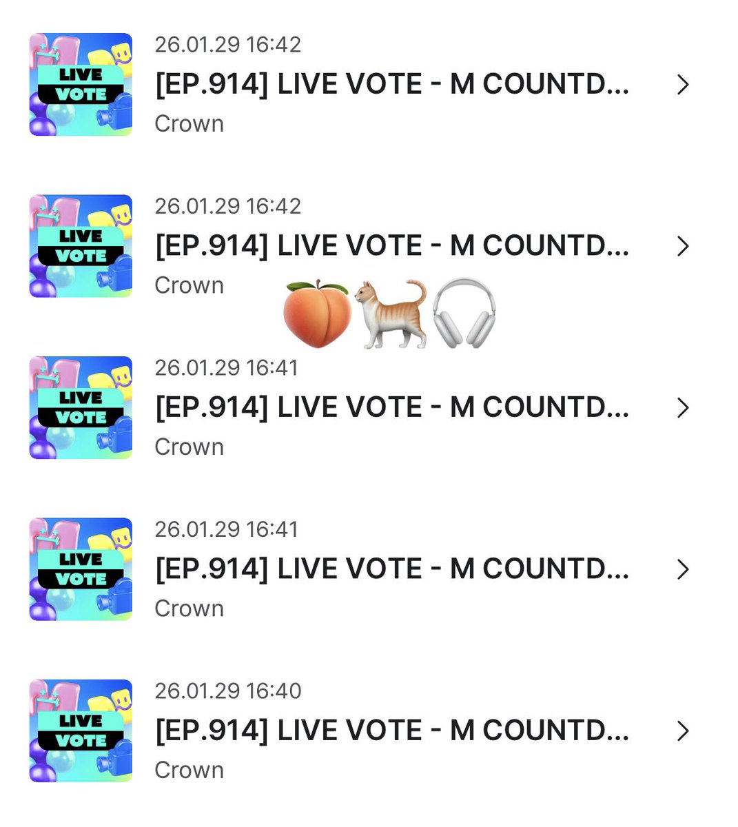 mookkers_'s tweet photo. m countdown live vote ep.914 ของเอ็กโซมาแล้วคุบ ทุกคนด่วนนนนนน🤩
• mnet plus
🔗 https://t.co/3jN3MaS7uD (1 เมลได้ 5 โหวต)
( vote for exo #voteforexo #มีมงแล้วต้องมีถ้วย ) https://t.co/Orh50fuRlT