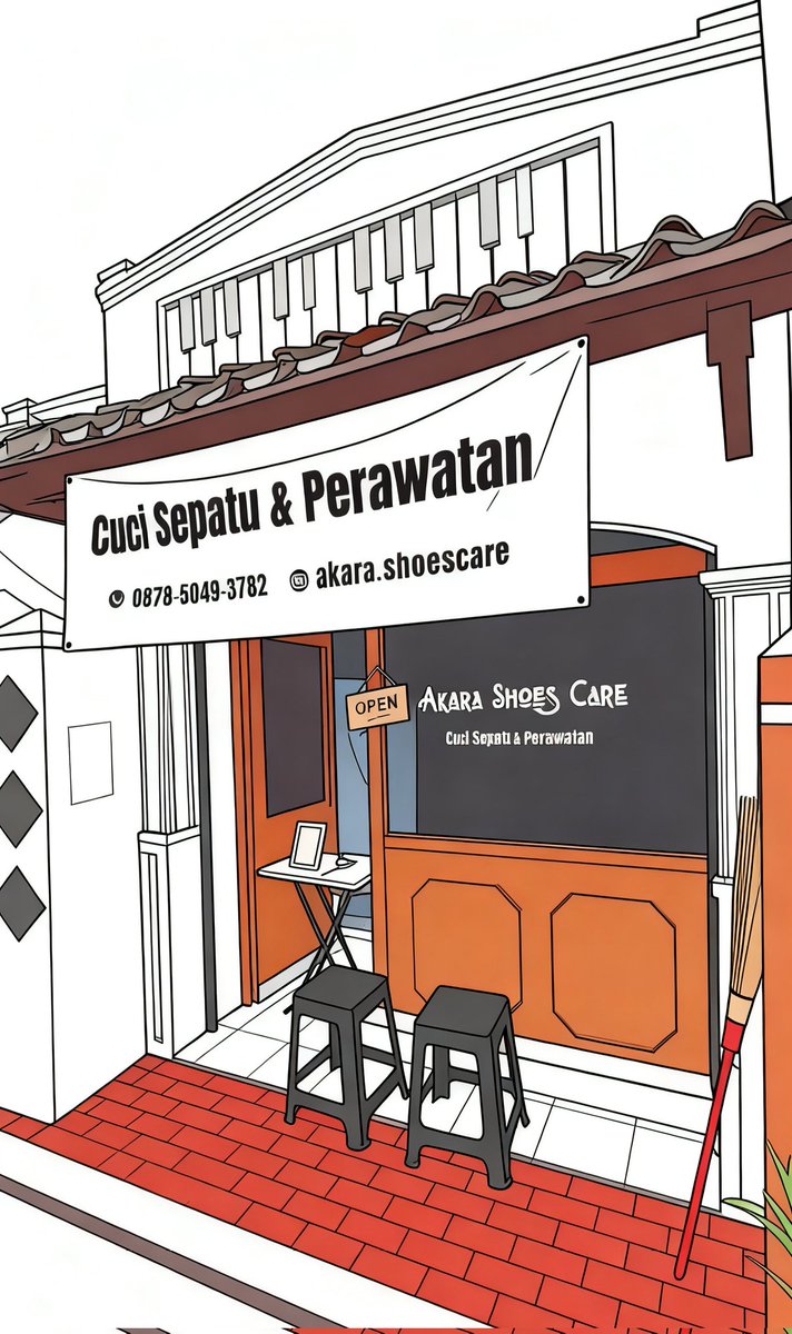 Cuci sepatumu di kami 🤩