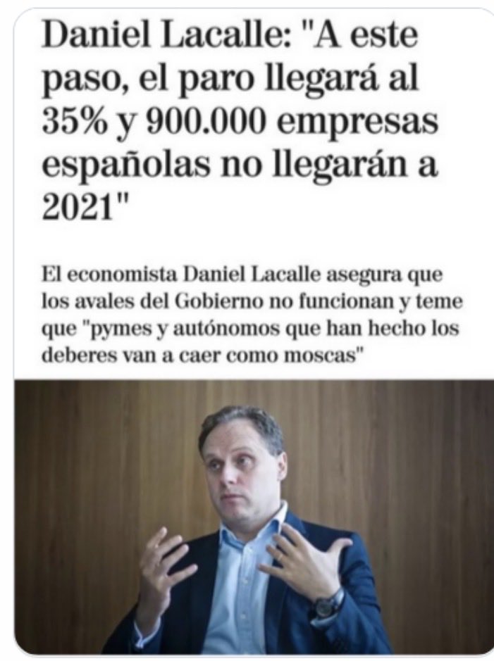 Esta persona sigue ganando dinero hablando de economía.