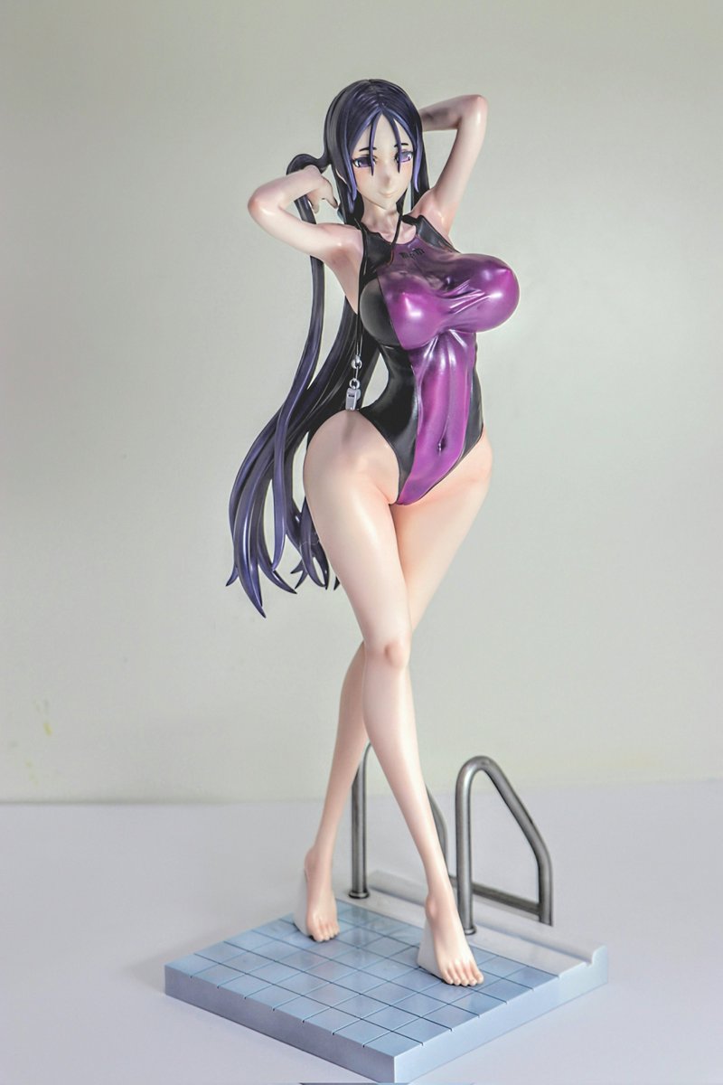 [告知] ワンフェス2026WにてFGOより源頼光 競泳水着ver のガレージキットを販売します。瞳デカール付属！
価格31,000円
スケール:1/5スケール
全高:35cm 台座込み(36.5cm)
材質:レジンキャスト（台座と笛は出  
力品）
#WF2026冬 #FGO