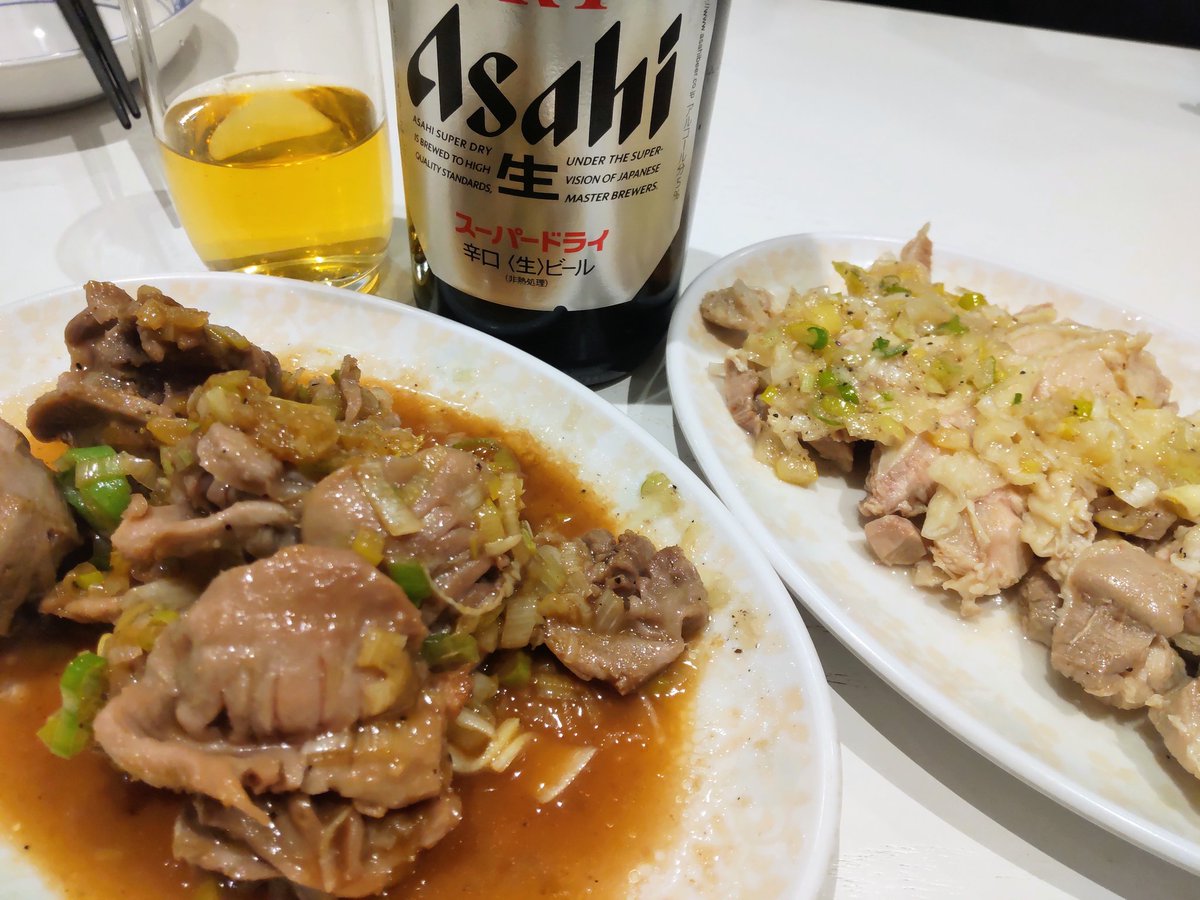 劇場入り中、毎日昼夜だと帰ってからの作業や翌日を考えて呑みに行かない。
若い頃はアホみたいに呑んでたのに(笑)

今回の寄り道は両チームの初日があけて木曜にサクっとラーメンと、早めに終わって翌日夜公演のみの日曜に一杯だけ。
それにしてもどんだけ長葱好きなの！？(笑)