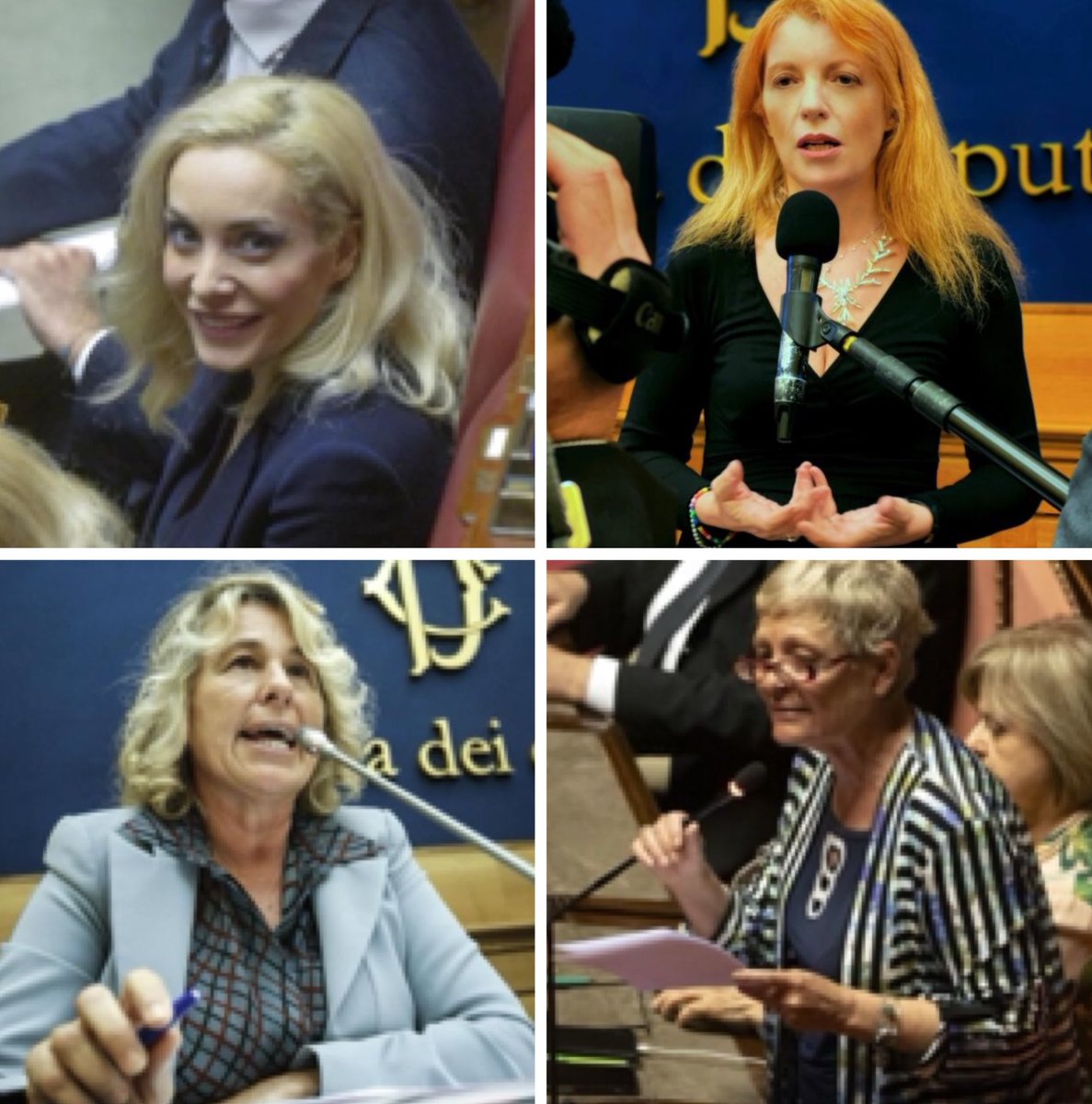 Catapultate in collegi blindati ed elette grazie al voto dei siciliani. Vista la grave emergenza in corso,sarebbe forse il momento che le quattro signore dimostrassero un minimo di legame coi territori che le hanno portate in Parlamento #Fascina #Brambilla #Craxi #Furlan #Sicilia