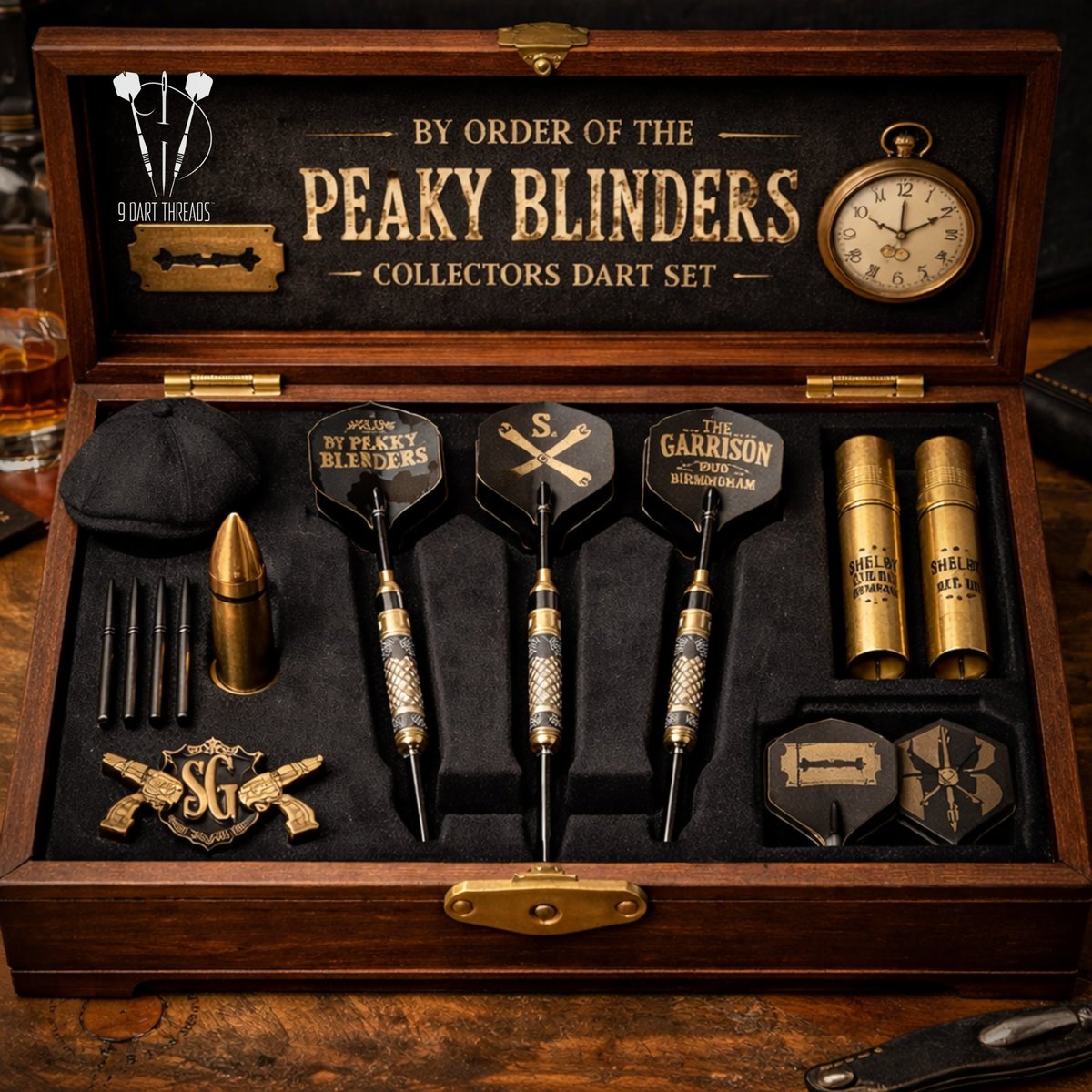 They're some chunky barrels! 🤣

What's <a href="/TargetDarts/">Target Darts</a> next movie/TV collab do you think or what would you like to see? 

Comment below....By order of the Peaky Blinders! 🚬🥃