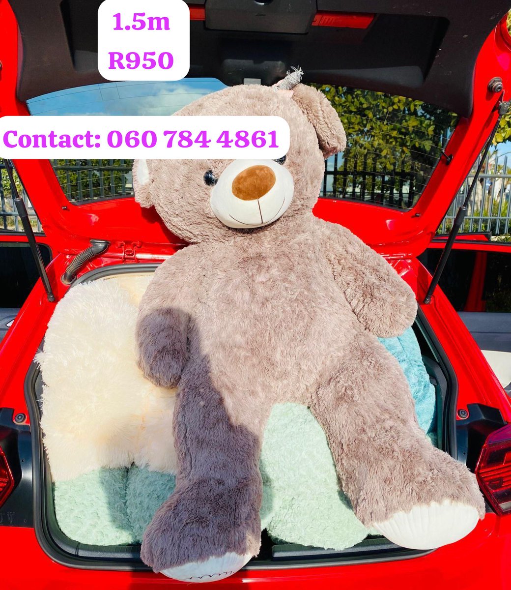 MacadziM's tweet photo. Valentines day is around the corner get your loved ones humansize teddy bear contact me on 0607844861 #BBMansiS6 #MadlangaCommission https://t.co/B1IdOcbZ9L