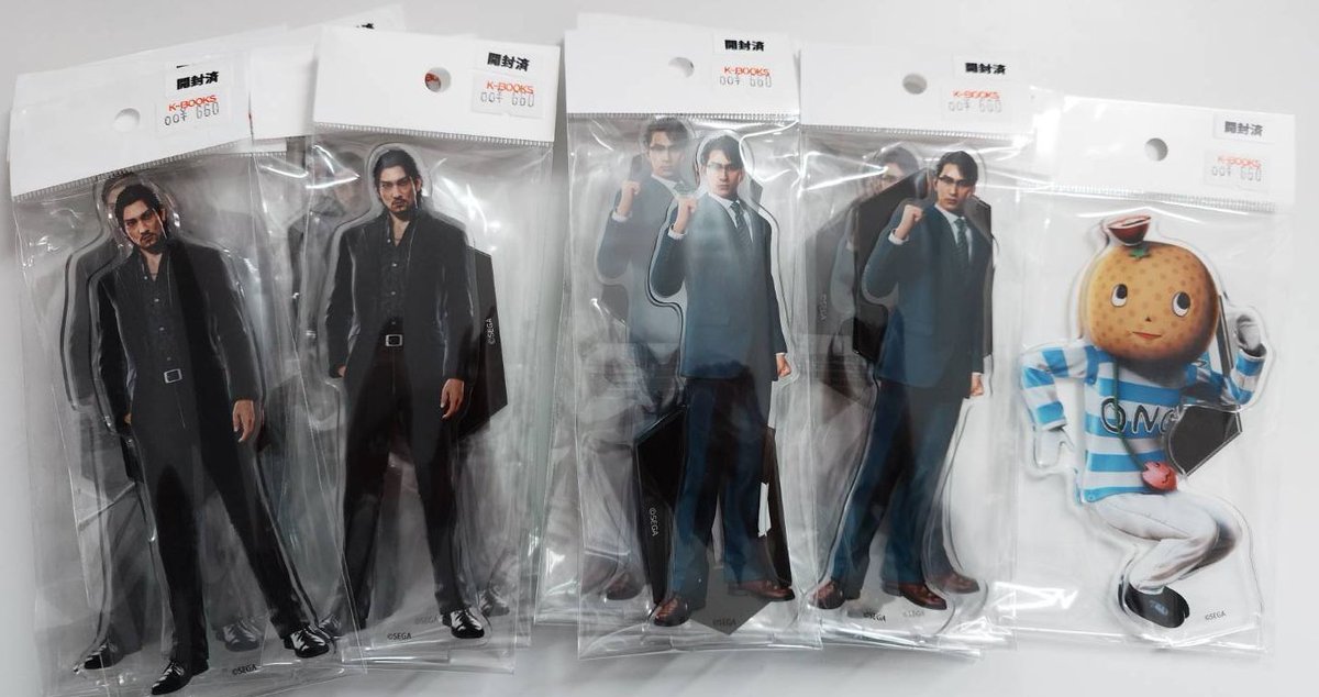 入荷情報】 龍が如く アクリルスタンド 春日一番 青木遼 荒川真斗 小野