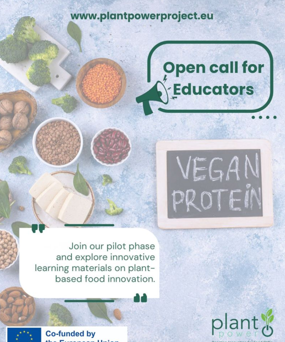 ITACYL's tweet image. Comenzamos pilotaje en el proyecto #PlantPower Erasmus +.
👉Buscamos centros de formación profesional y universidades que quieran formar y dirigir a los futuros profesionales en el campo de los alimentos de origen vegetal (#Plantbased).

#ITACyL #RIS3CyL