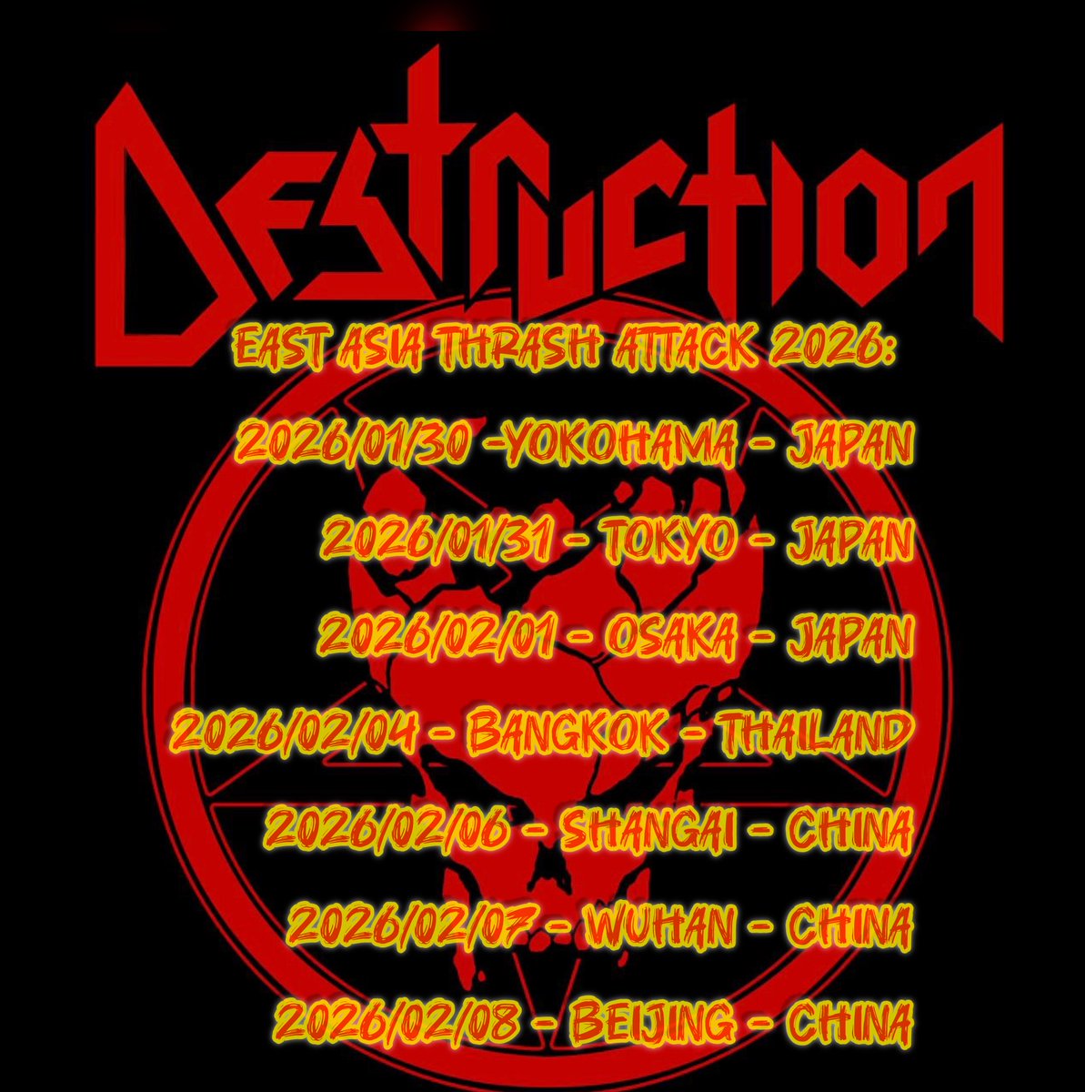 DESTRUCTION tweet media