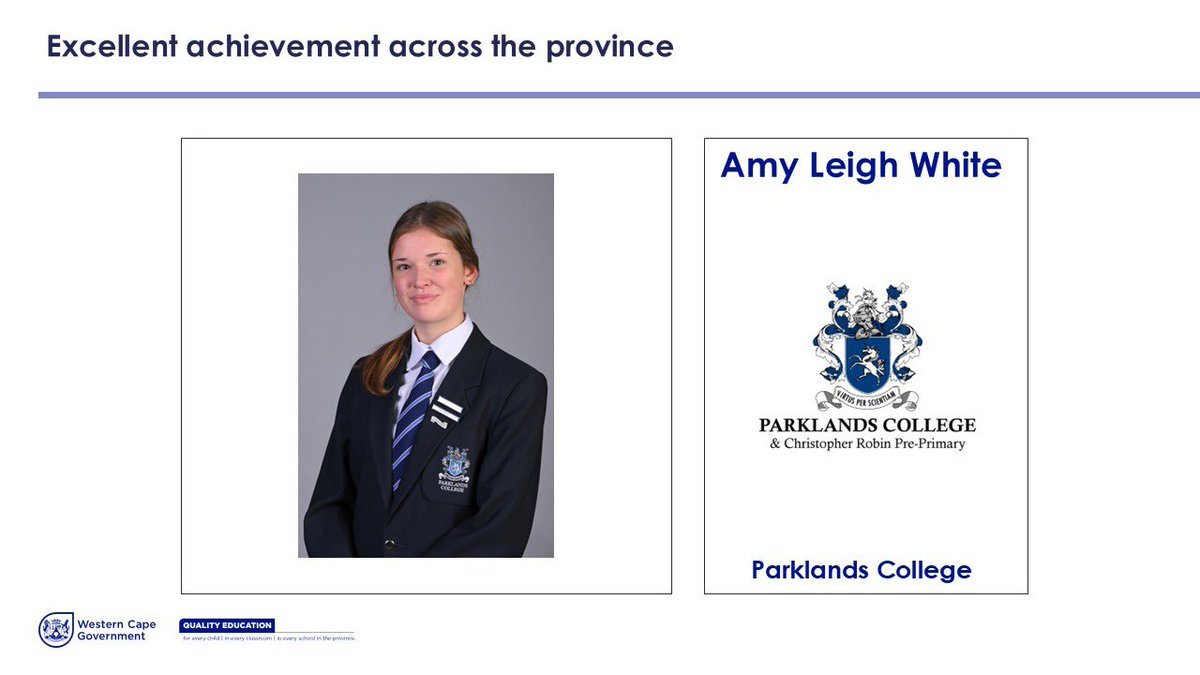 WCEDnews's tweet image. The top 5 positions from independent and public ordinary schools are as follows: 1) Abigail Kok 2) Michael Pearce 3) James Park Ross 4) Amy Leigh White and 5) Ciaran Steenveld. Congratulations! #Classof2025