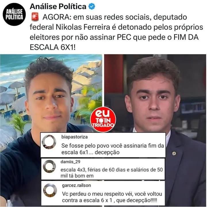 Rapaz o cara é muito inteligente, ele já sabendo que a bomba ia estourar, ae inventa uma passeata pra tirar de tempo as investigações mais a justiça ⚖️ é muito mais articulada. Cadeia nesse moleque