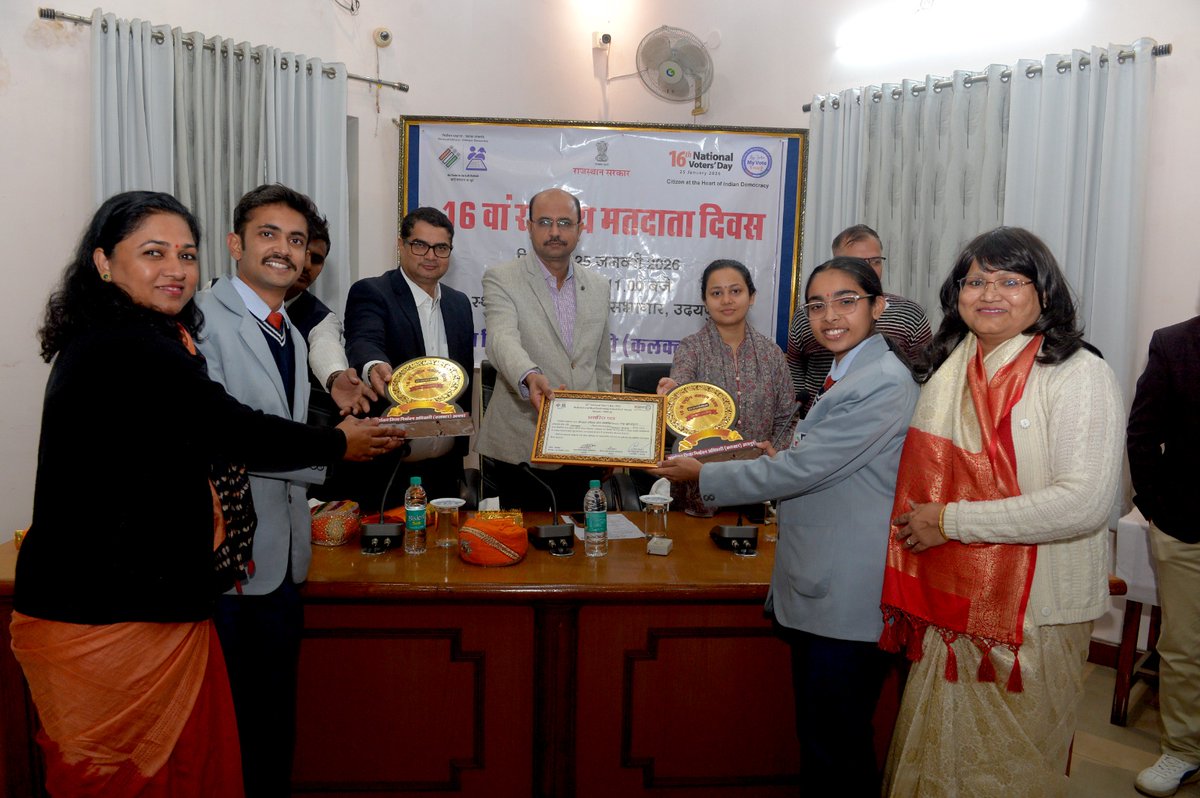 District Election Officer, Udaipur tweet media
