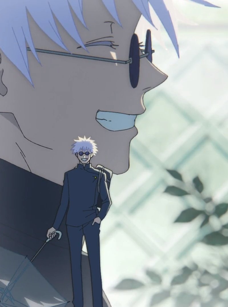 lunalagojo's tweet image. Gojo loved geto so bad