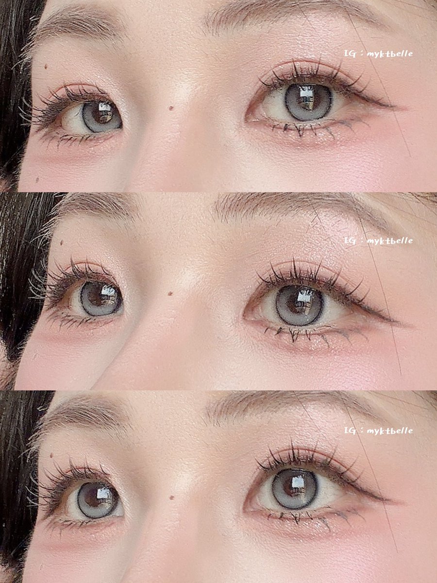 MyKtbelle's tweet photo. เลนส์ไม่หมุน ลายเสี้ยวตาโกลวๆ ล็อคลายไม่หมุนอีกแล้ว อันนี้สีเทาาาาา สวยมากกกกกกกกกกก ๆๆๆๆๆ รายเดือนนนน ใส่ได้ทุกวันน ทั้งวันไม่ตาเหล่แล้วว !! ค่ดดีไอเลิ้บมากๆๆๆๆๆๆ https://t.co/eSX7UVF5ck