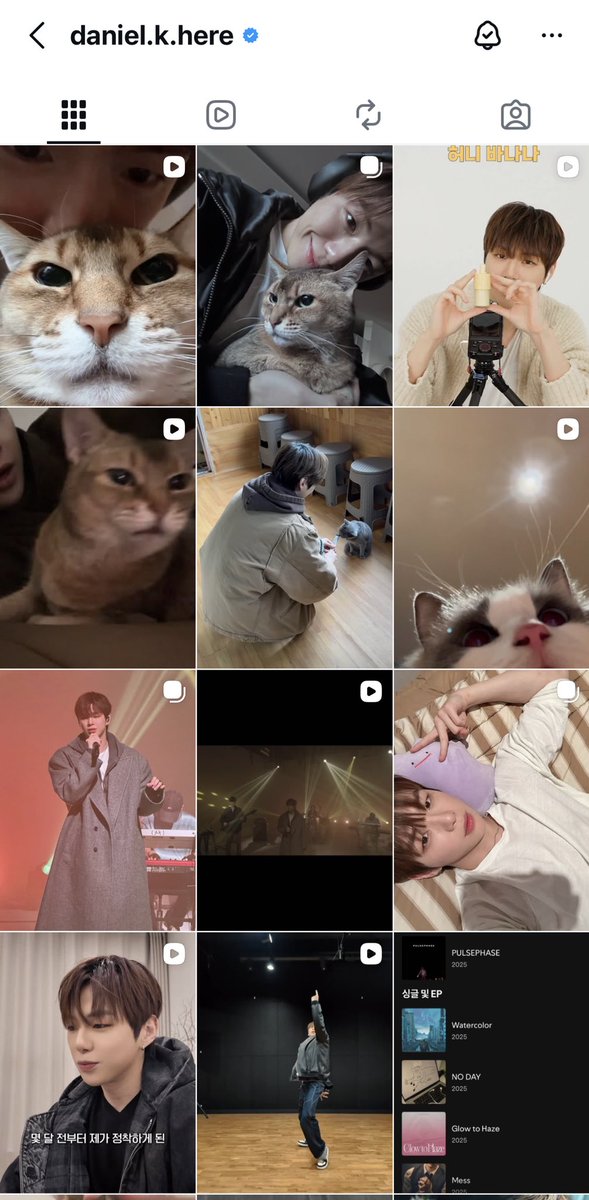 ไอจีแดนตอนนี้ ฟีลแบบคนเลี้ยงแมวที่ทำงานร้องเพลงและเต้นได้นิดโหน่ยยยย แค่พอหาค่าอาหารให้แมว 55555555555555 

แต่ชอบนะ อยากลงไรลงตามใจตัวเองมาก 😻

instagram.com/daniel.k.here?…