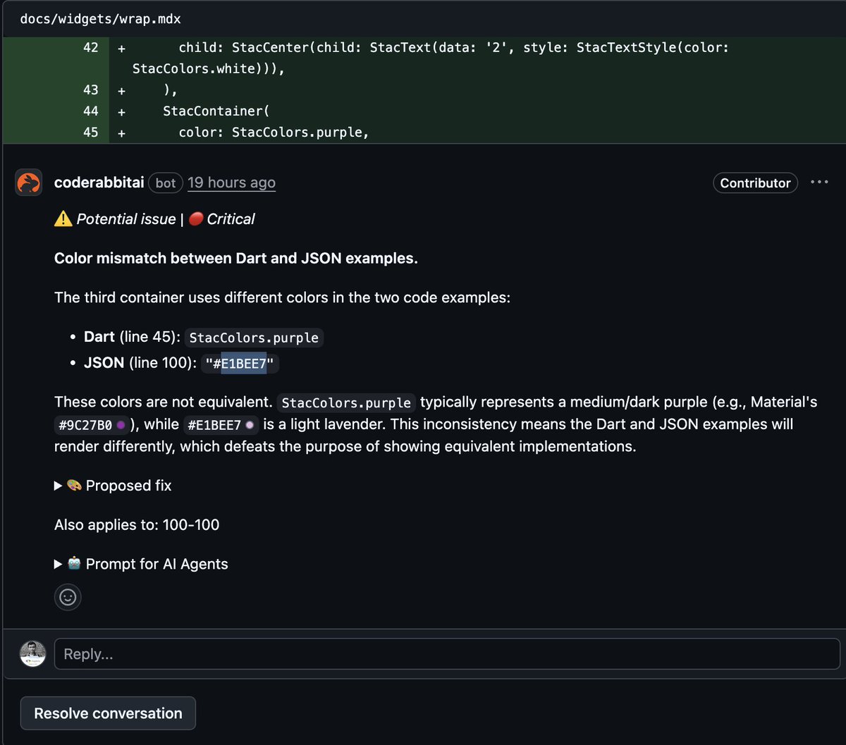 <a href="/coderabbitai/">CodeRabbit</a> never fails to surprise me.
It caches bugs no human can 🤯