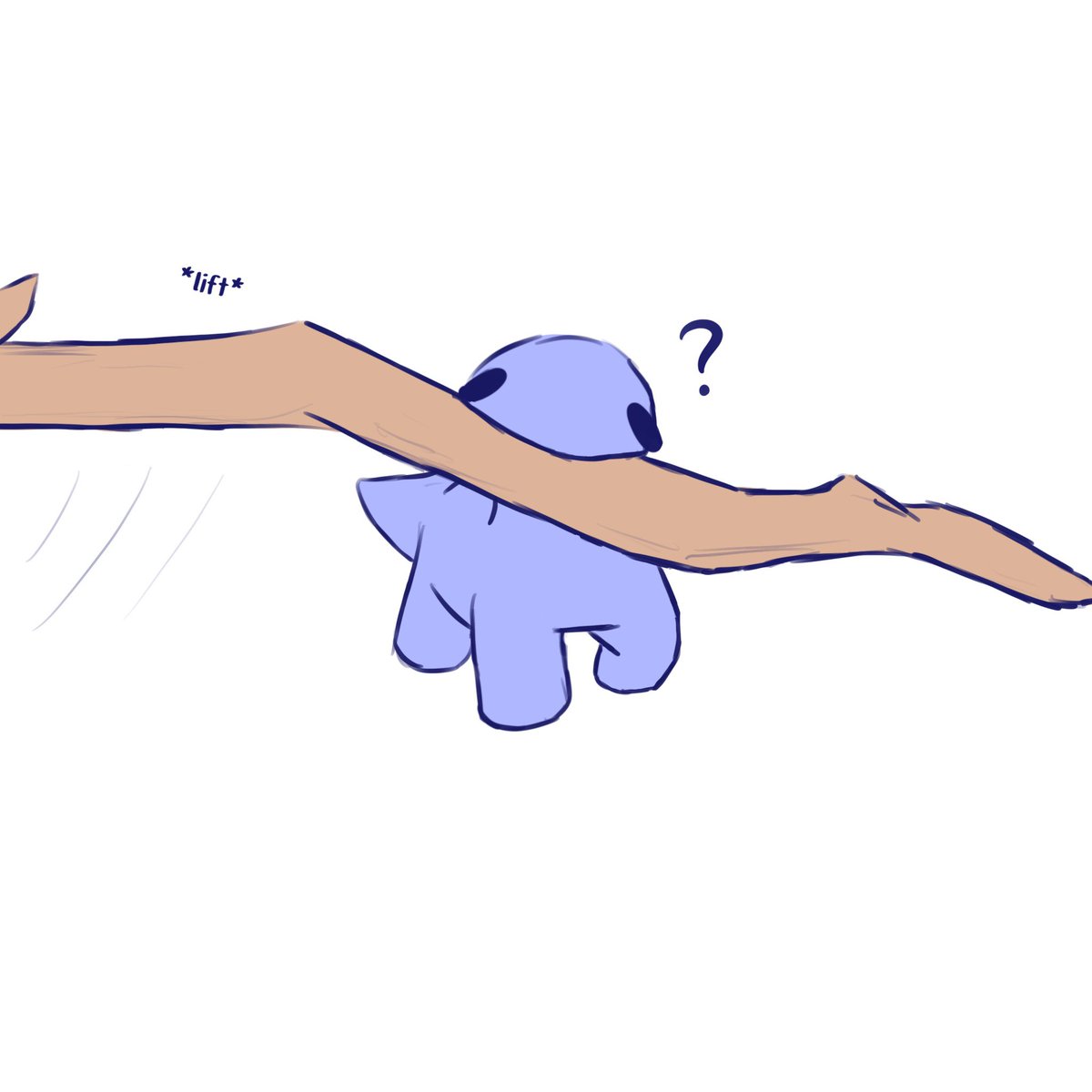 TheSpaceRae's tweet image. Conquering the big stick