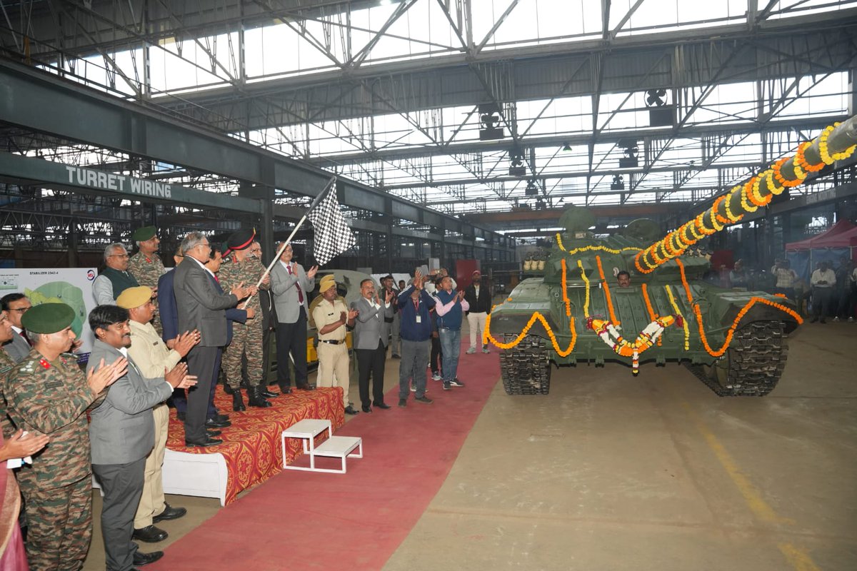 ARMOURED VEHICLES NIGAM LIMITED tweet media