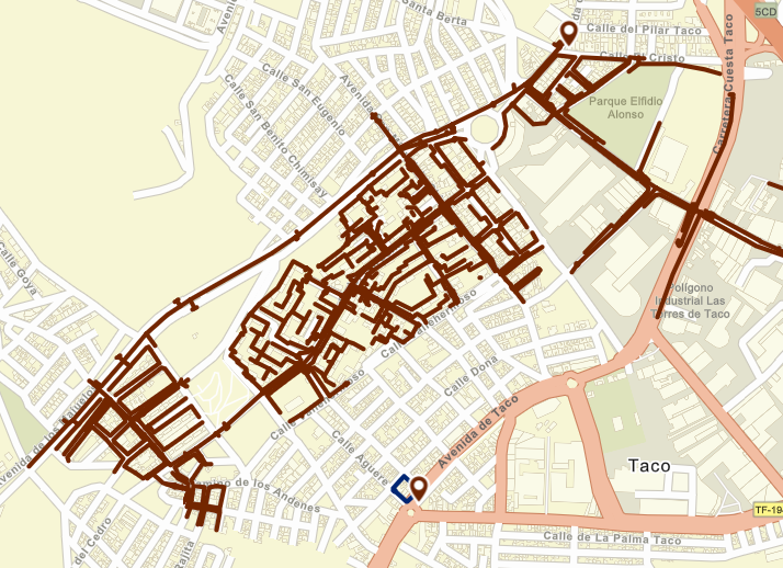 teidagua's tweet photo. 🔴 🔵 Debido a la complicación  de las obras en #LosMajuelos, en #LaLaguna, nos hemos visto obligados a ampliar la zona  de corte, afectando también a #ElCardonal, San Miguel de Chimisay
Disculpen las molestias.
Rogamos hagan uso de los depósitos de reserva.  Zona Afectada 👇 https://t.co/1Ni1Pq96JJ