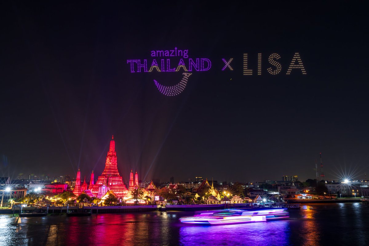 ททท. เปิดตัว “ลิซ่า – ลลิษา มโนบาล” ในฐานะ Amazing Thailand Ambassador ชวนนักท่องเที่ยวมาสัมผัสทุกความรู้สึกที่ประเทศไทย มากกว่าจุดหมายปลายทาง คือประสบการณ์คุณภาพของ Quality Leisure Destination

LISA AMAZING AMBASSADOR
#AmazingThailandxLISA
#AmazingThailandExclusiveNight
#LISA