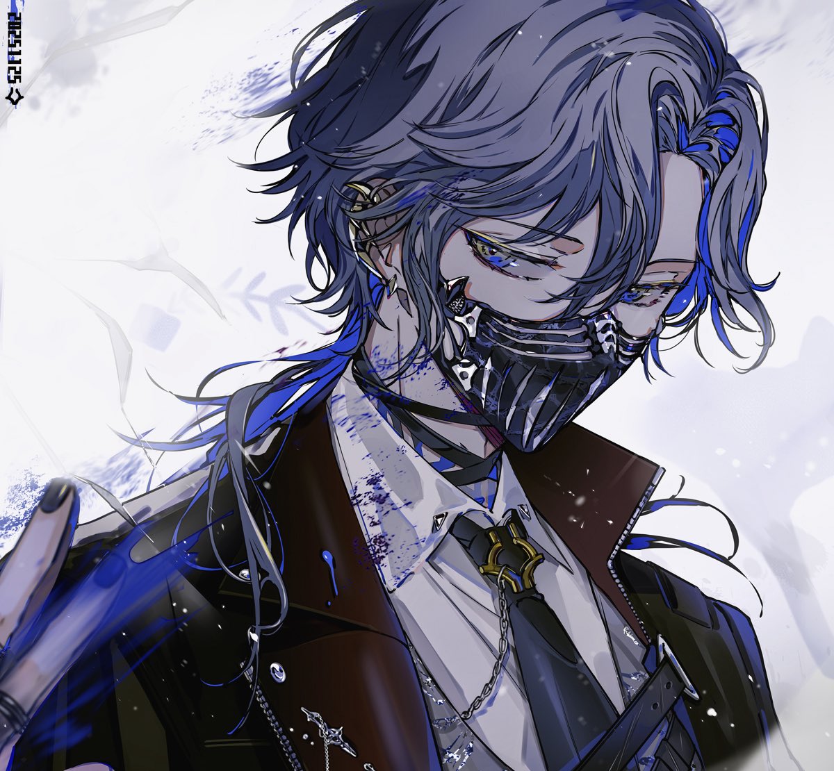 🐺
#ロウ新衣装  
#ドロウイング