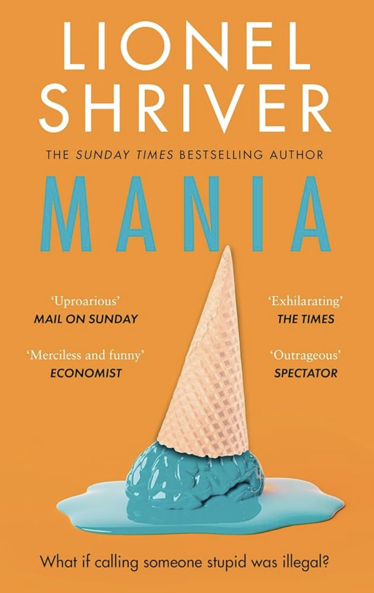 I started reading Mania by <a href="/LShriver89068/">Author Lionel Shriver</a> last week. It is a sharp and beautiful piece of writing, moving effortlessly between literary and profane.

It is also disturbingly close to reality.

Highly recommended.