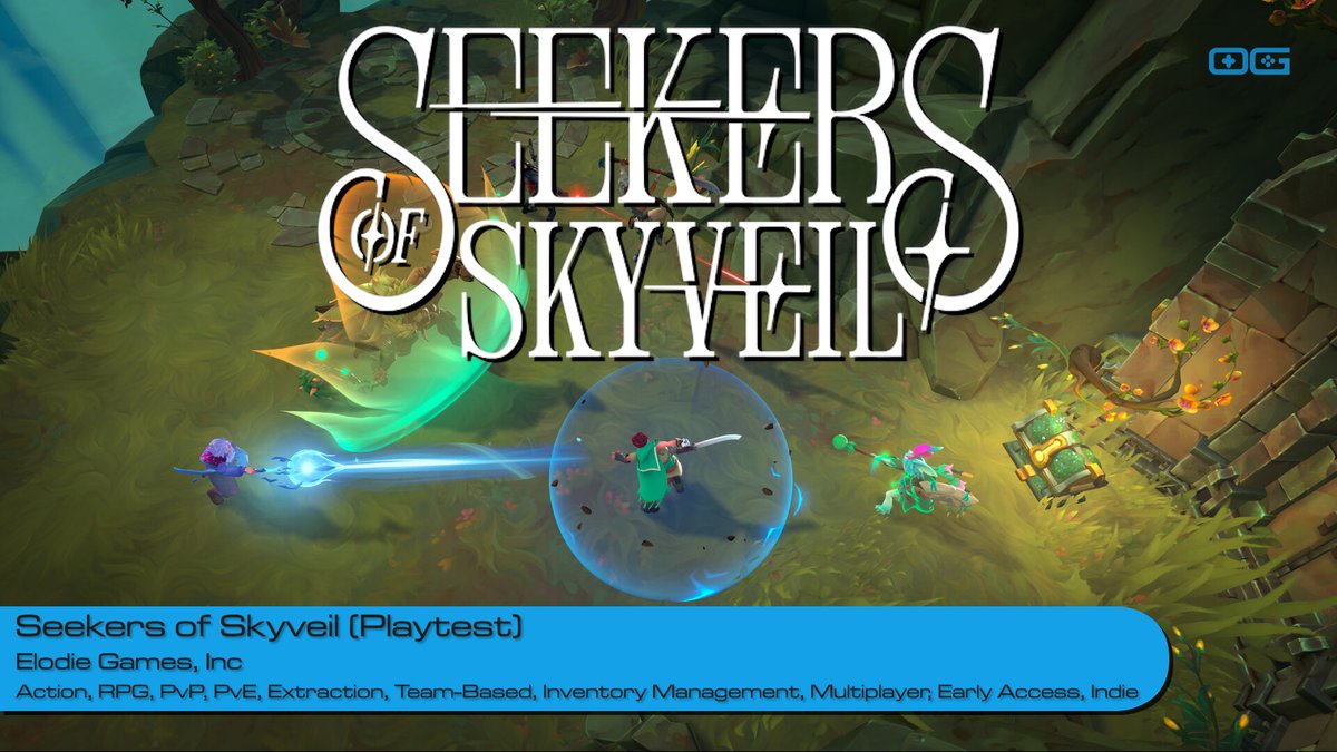 OverageGmngCom's tweet image. OG plays Seekers of Skyveil (Playtest)!
youtube.com/watch?v=3wowQM…
Like &amp;amp; Sub!

@playseekers
@elodie_games
#SeekersofSkyveil #extraction #teambased #inventory #management #multiplayer #pvp #pve #IndieGameTrends #IndieWatch #IndieDev #IndieGame #IndieGames #Gameplay #letsplay #gaming