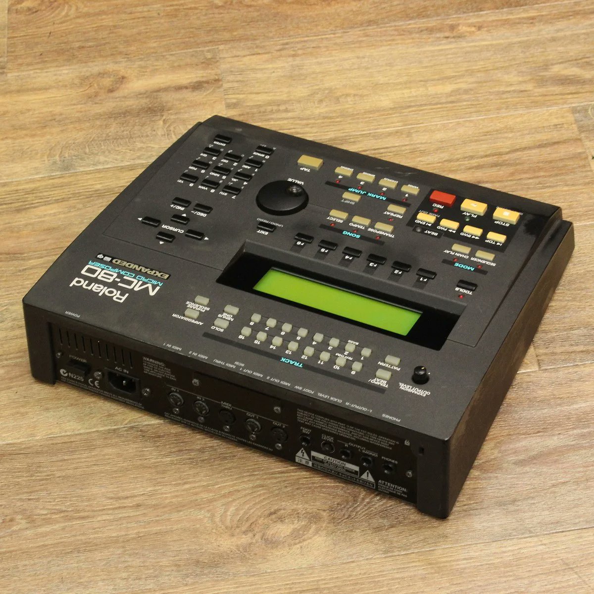 Roland MC-80 シーケンサー 動作品 Roland MC-80 単体ハードウェア・シーケンサのハイエンド・モデル