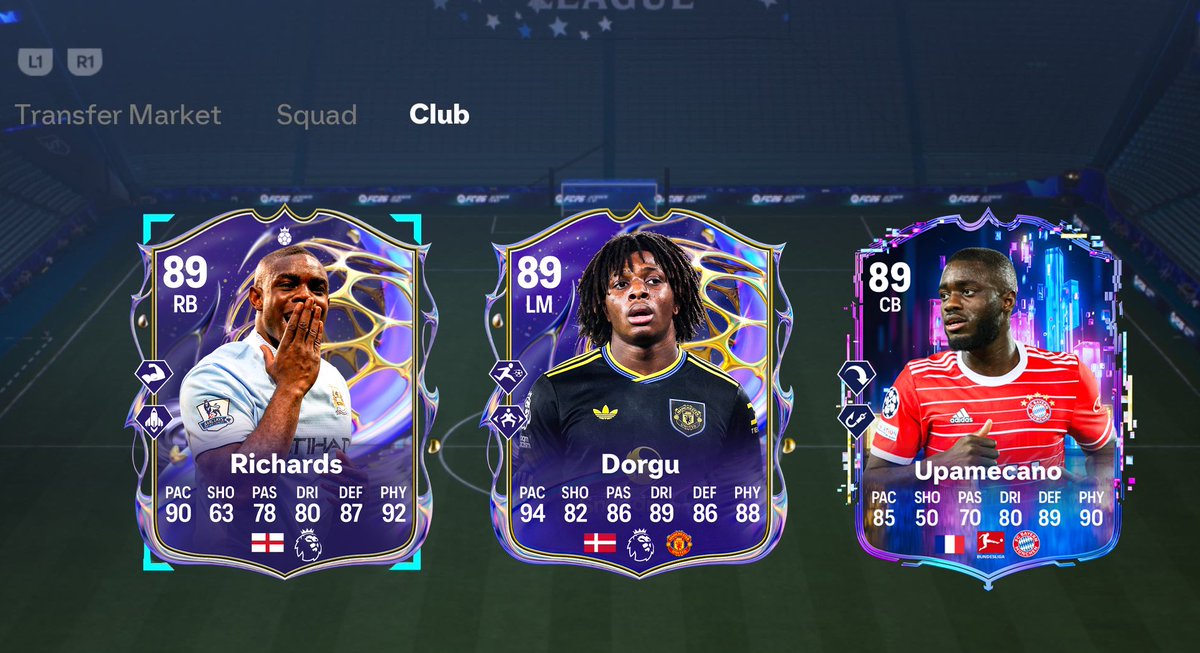 Future Stars SBCs will change my defense 🥶

Thoughts on the OFFICIAL CARDS? ✅️👇