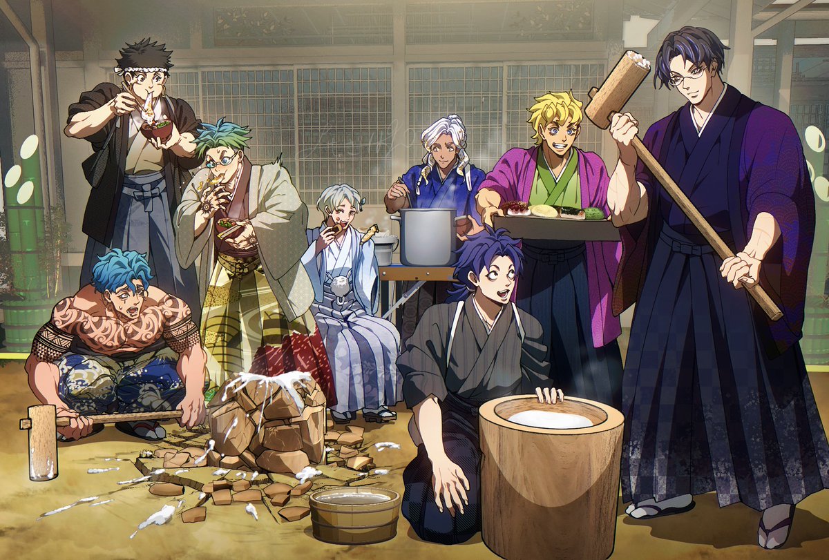 #羅威刃【FA】らいじん餅つき🎍🥰🙌