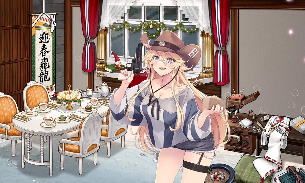 アイオワくんちょっと顔つきがガトー級潜水艦に寄ってる 