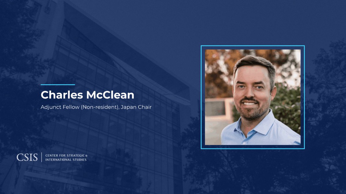 CSIS Japan Chair tweet media