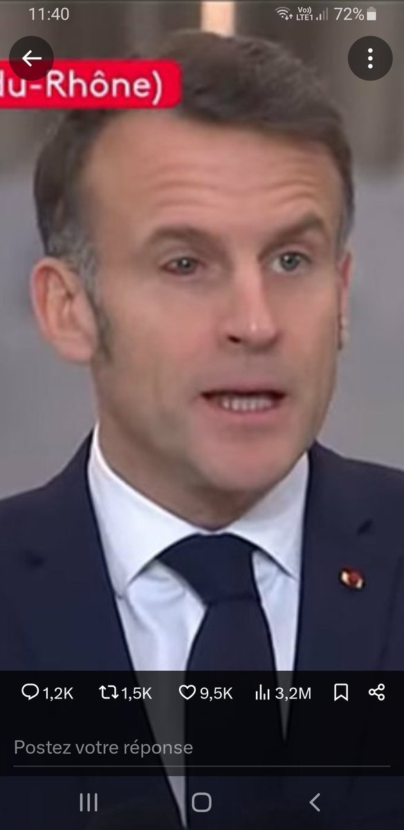 Phil_7338's tweet image. Il se cache derrière ses lunettes.
Il évite ainsi que l'on croise le regard du camé H24, celui du menteur professionnel, ce regard du sans vergogne ni honneur qu'il a toujours été. Les #elus sont responsables de cette situation en refusant de lancer la procédure de #DESTITUTION