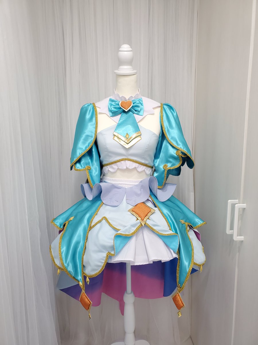 名探偵プリキュア キュアエクレール衣装進捗 もう少しで完成するかなぁ