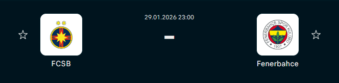 350 TL NAKİT ÖDÜL! Skoru tam bilen 1 kişiye 350 TL hediye! 🚀

FCSB - Fenerbahçe maçının skorunu bilene örn ( 2-1 Fenerbahçe kazanır) 

• Beğen + RT

• Yoruma skor tahmini yaz (mesela 1-2, 0-1, 2-3 gibi net skor)

• t.me/GollerKesin kanalımıza katıl

#FenerinMaçıVar