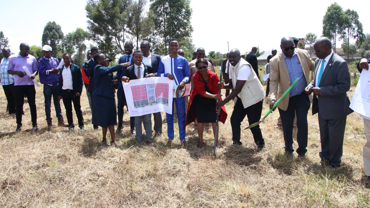 MoiUniKenya's tweet photo. Moi University officially hands over the site for the first phase of the Affordable Housing Project at the Annex Campus, which will deliver 1,260 modern accommodations designed to improve safety and affordability, dedicated exclusively to students. https://t.co/Fd2Kkm3G2g