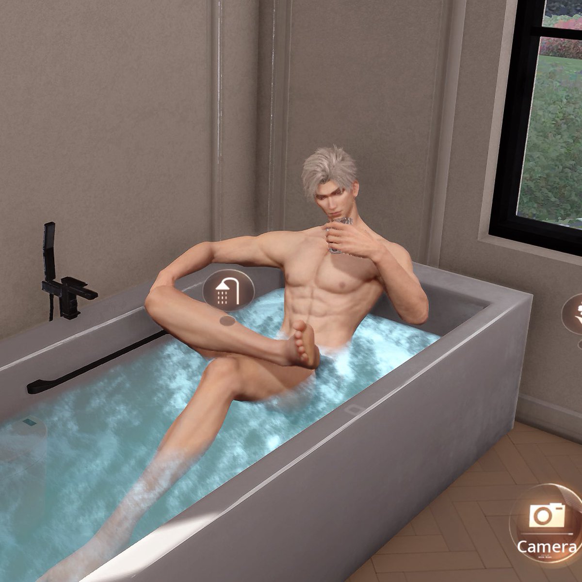 Acting like he’s not the most wanted criminal