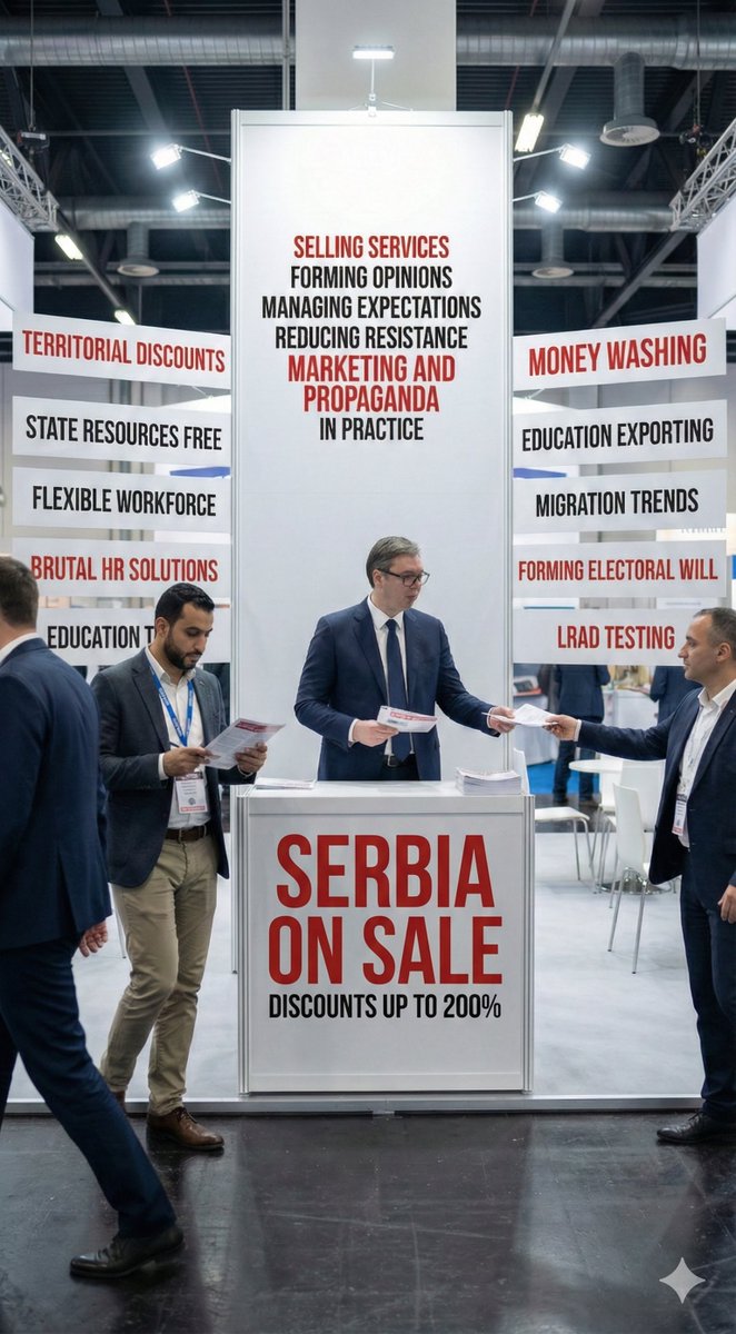 Otprilike ovako...  #Serbia ON SALE