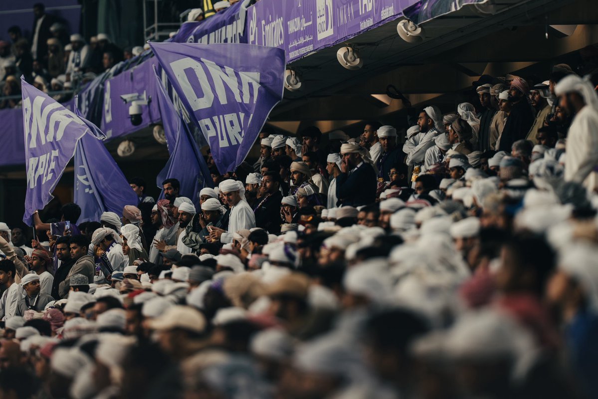 نعود لأغلى بطولة .. والتي تحمل أغلى اسم لكل اماراتي

بطولة #كأس_رئيس_الدولة .. البطولة الاغلى والاسمى 

فريقنا يقدم مستويات مميزة وثابتة ولكن مباريات الكؤوس دايماً صعبة 

نحتاج دعم كل العيناوية وحضورهم وموازرتهم للفريق .. نحتاج كل الدعم خارج الملعب 

همتكم يا الرقم الصعب💜 :